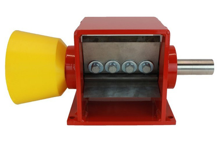 Mechanizm tnący RMT-050B-4N-KS / rębak walcowy 4-nożowy / świder 100mm / koło zamachowe 250mm