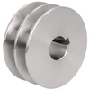 Koło pasowe SPB 2X17mm fi 140mm / 28mm