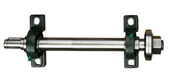 Zestaw bazowy do piły tarczowej (cyrkularki / krajzegi) z mocowaniem 30mm / prawy gwint / 500mm / oparty na łożyskach UCP207